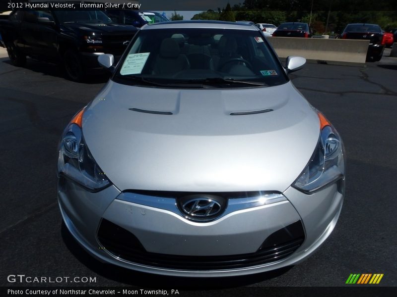 Ironman Silver / Gray 2012 Hyundai Veloster