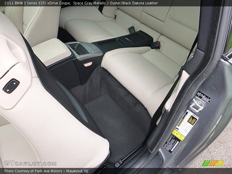 Space Gray Metallic / Oyster/Black Dakota Leather 2011 BMW 3 Series 335i xDrive Coupe