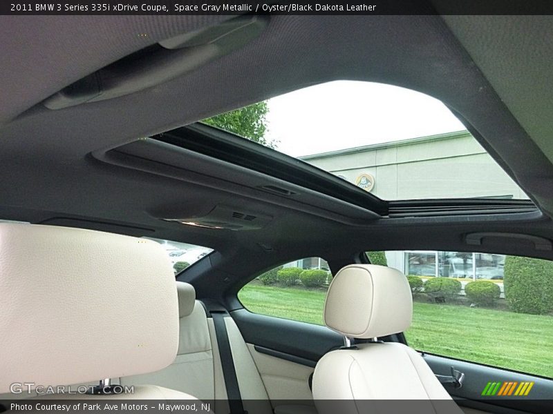 Space Gray Metallic / Oyster/Black Dakota Leather 2011 BMW 3 Series 335i xDrive Coupe