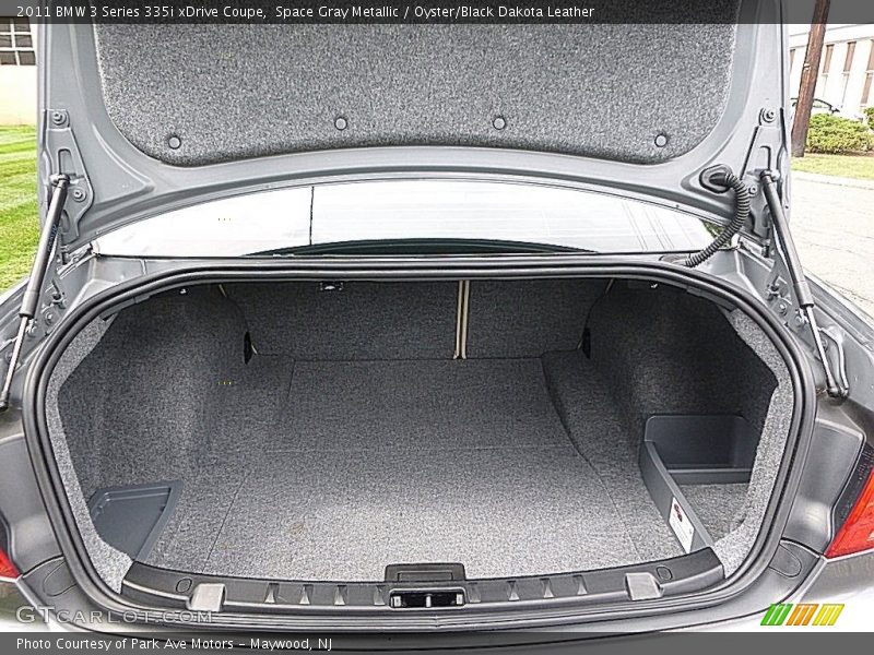 Space Gray Metallic / Oyster/Black Dakota Leather 2011 BMW 3 Series 335i xDrive Coupe