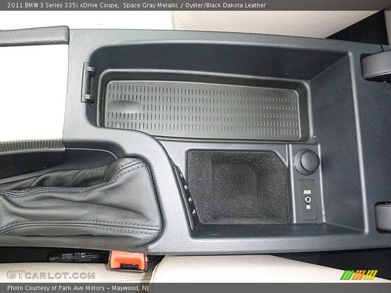 Space Gray Metallic / Oyster/Black Dakota Leather 2011 BMW 3 Series 335i xDrive Coupe