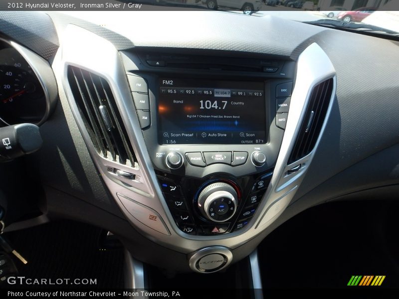Ironman Silver / Gray 2012 Hyundai Veloster