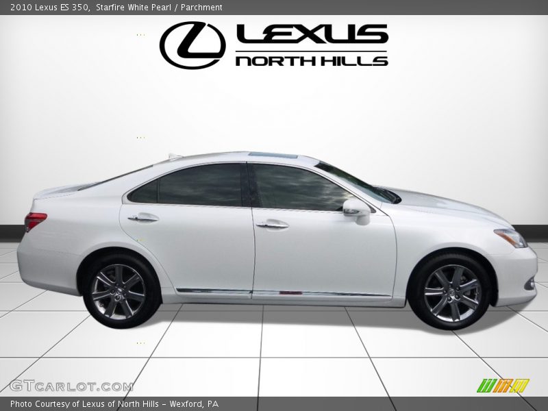 Starfire White Pearl / Parchment 2010 Lexus ES 350