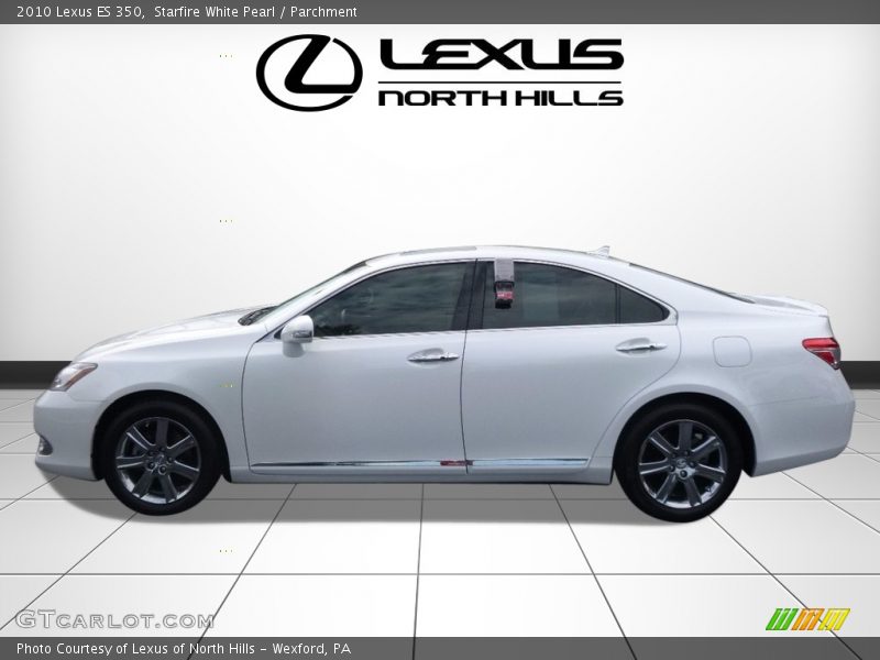 Starfire White Pearl / Parchment 2010 Lexus ES 350
