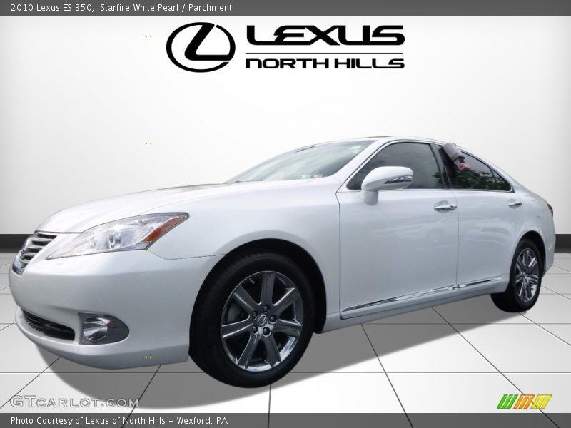 Starfire White Pearl / Parchment 2010 Lexus ES 350