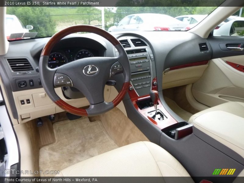 Starfire White Pearl / Parchment 2010 Lexus ES 350