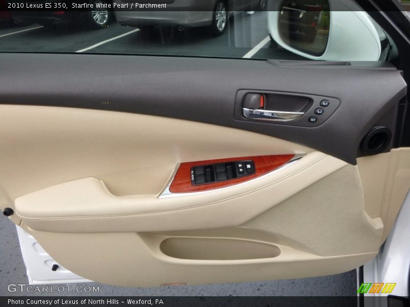 Starfire White Pearl / Parchment 2010 Lexus ES 350