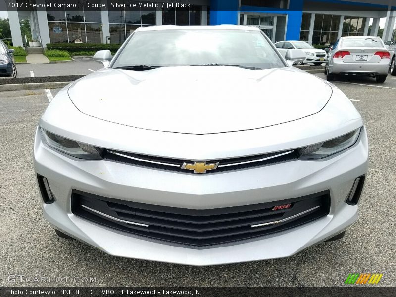 Silver Ice Metallic / Jet Black 2017 Chevrolet Camaro LT Coupe
