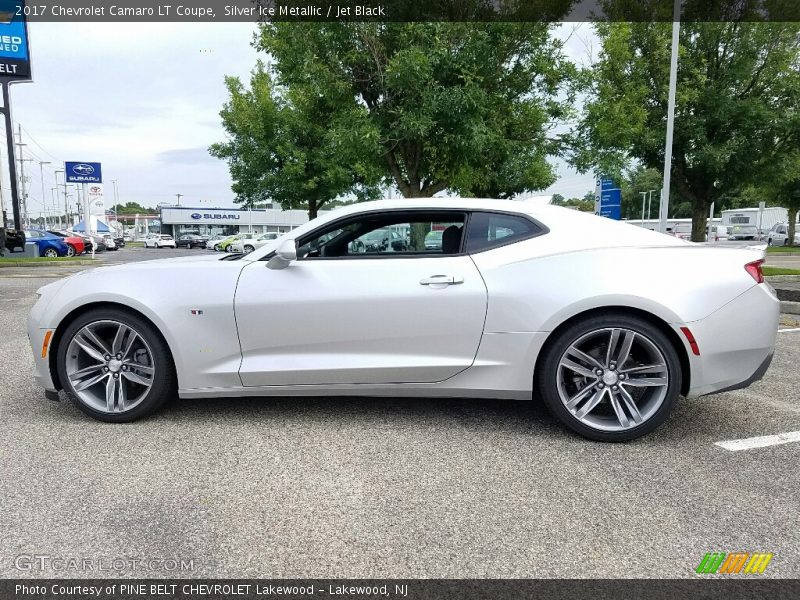 Silver Ice Metallic / Jet Black 2017 Chevrolet Camaro LT Coupe