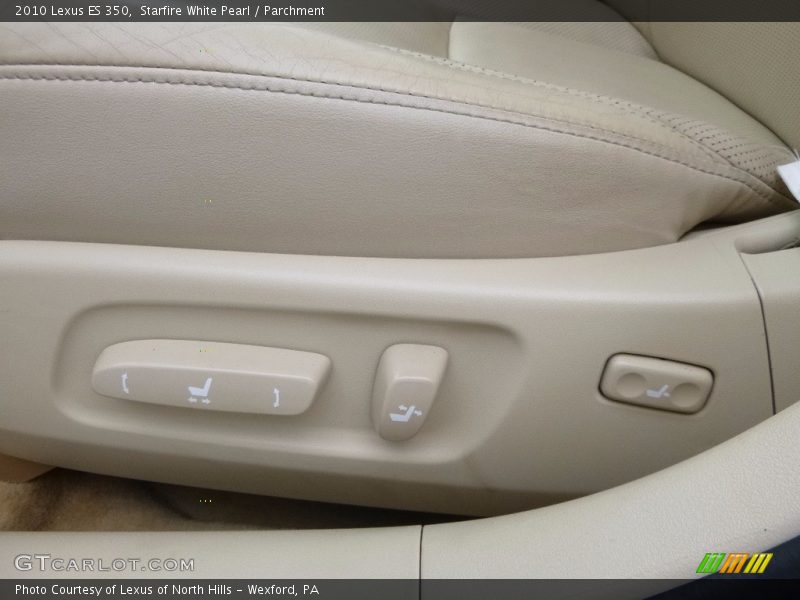 Starfire White Pearl / Parchment 2010 Lexus ES 350