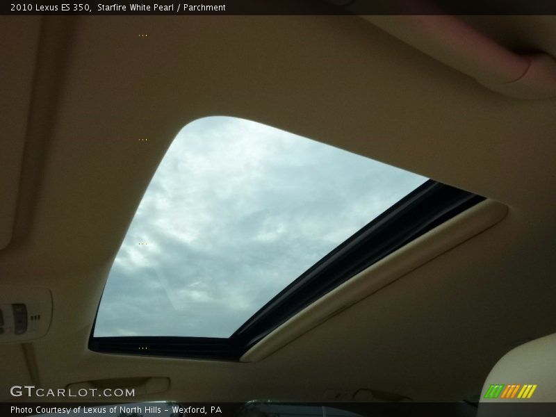 Starfire White Pearl / Parchment 2010 Lexus ES 350
