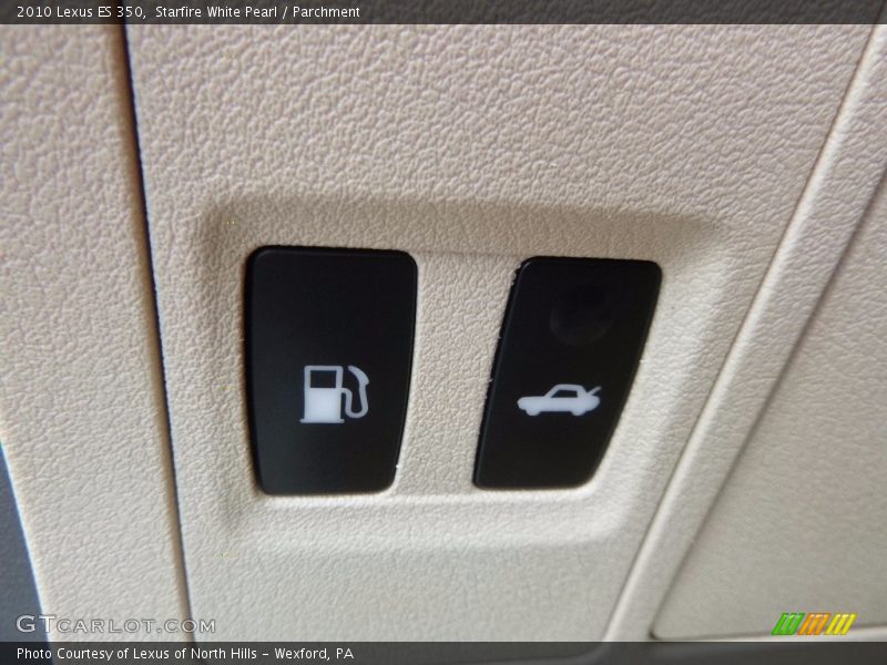 Starfire White Pearl / Parchment 2010 Lexus ES 350