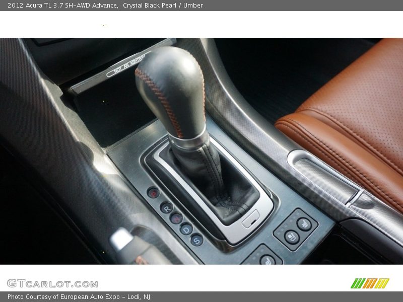 Crystal Black Pearl / Umber 2012 Acura TL 3.7 SH-AWD Advance