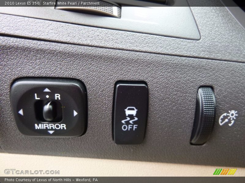 Starfire White Pearl / Parchment 2010 Lexus ES 350