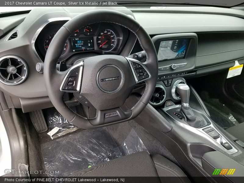 Silver Ice Metallic / Jet Black 2017 Chevrolet Camaro LT Coupe