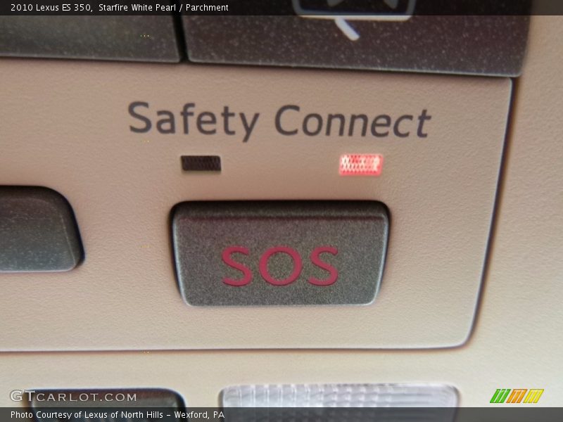 Starfire White Pearl / Parchment 2010 Lexus ES 350