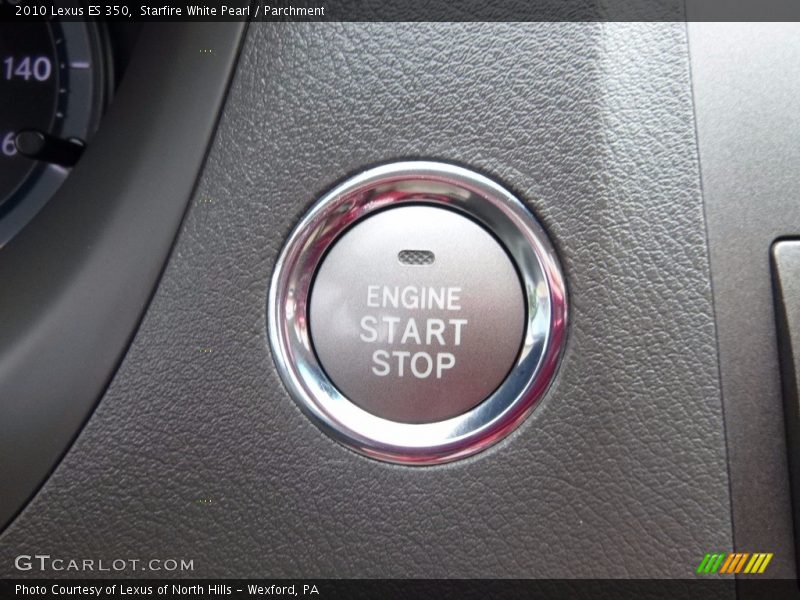 Starfire White Pearl / Parchment 2010 Lexus ES 350