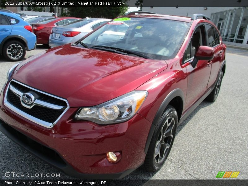 Venetian Red Pearl / Ivory 2013 Subaru XV Crosstrek 2.0 Limited