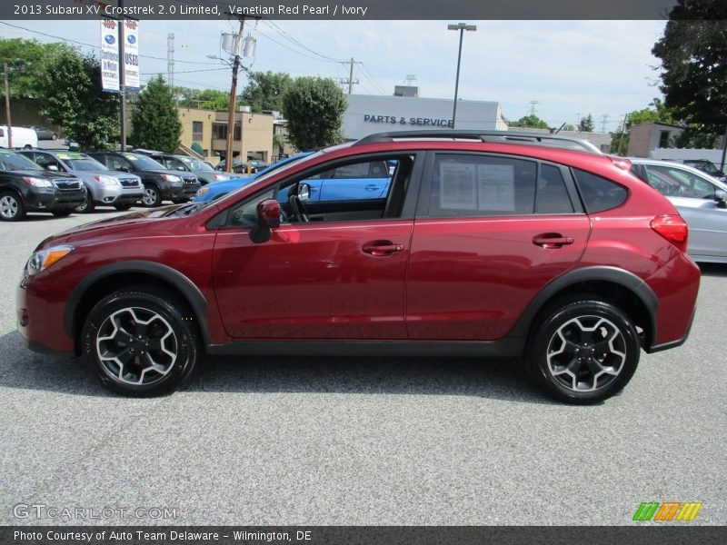 Venetian Red Pearl / Ivory 2013 Subaru XV Crosstrek 2.0 Limited
