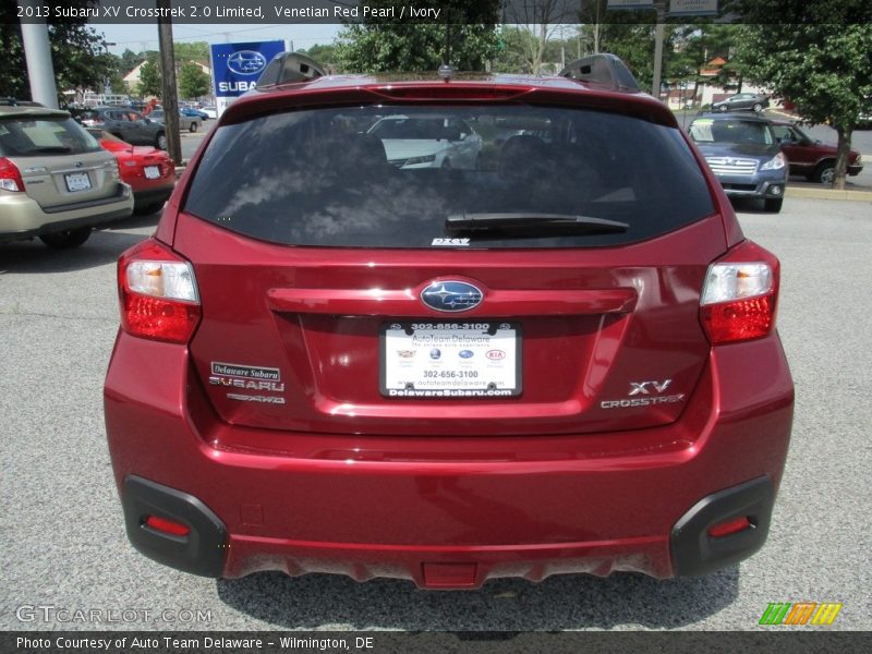 Venetian Red Pearl / Ivory 2013 Subaru XV Crosstrek 2.0 Limited