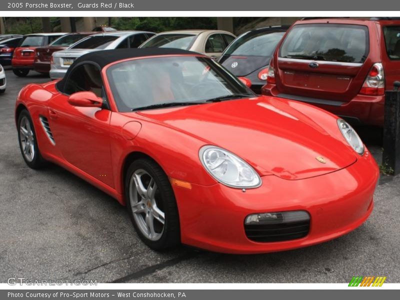 Front 3/4 View of 2005 Boxster 