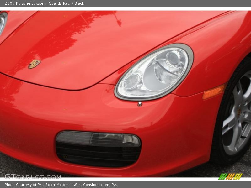 Guards Red / Black 2005 Porsche Boxster