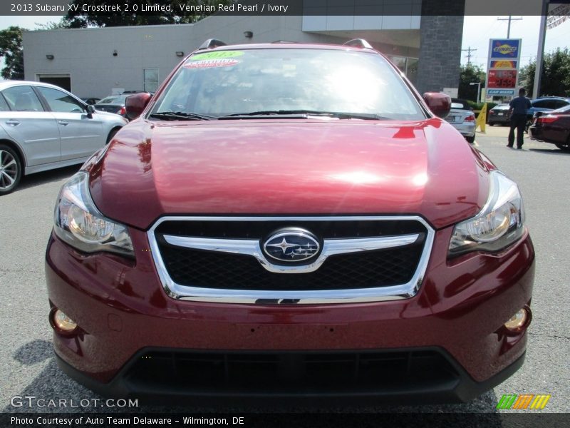 Venetian Red Pearl / Ivory 2013 Subaru XV Crosstrek 2.0 Limited