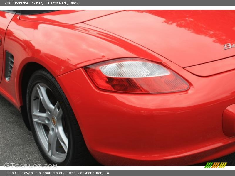 Guards Red / Black 2005 Porsche Boxster