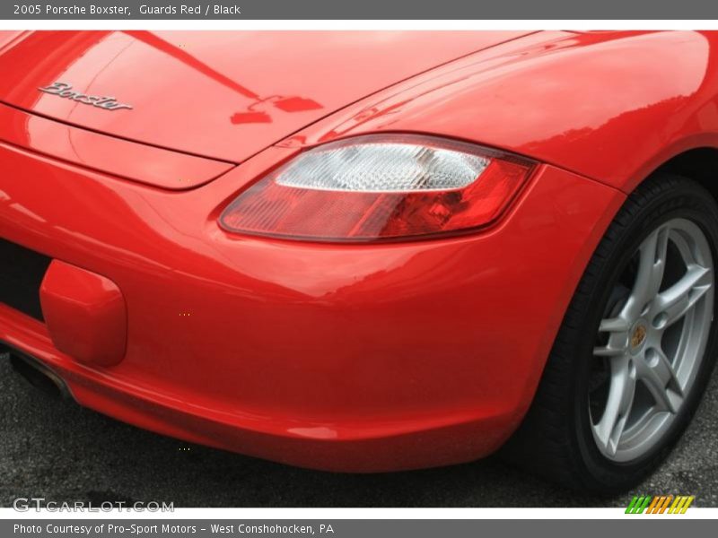 Guards Red / Black 2005 Porsche Boxster