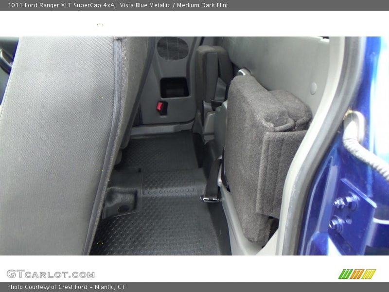Vista Blue Metallic / Medium Dark Flint 2011 Ford Ranger XLT SuperCab 4x4