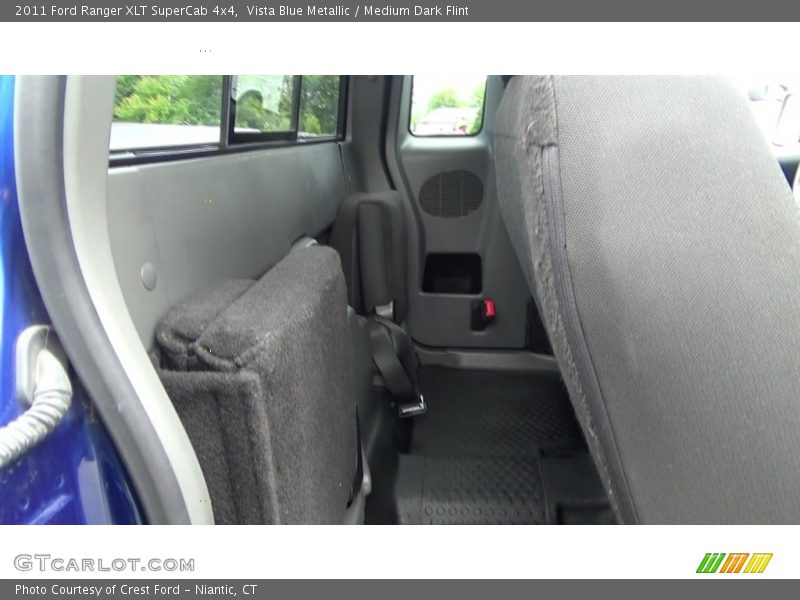 Vista Blue Metallic / Medium Dark Flint 2011 Ford Ranger XLT SuperCab 4x4