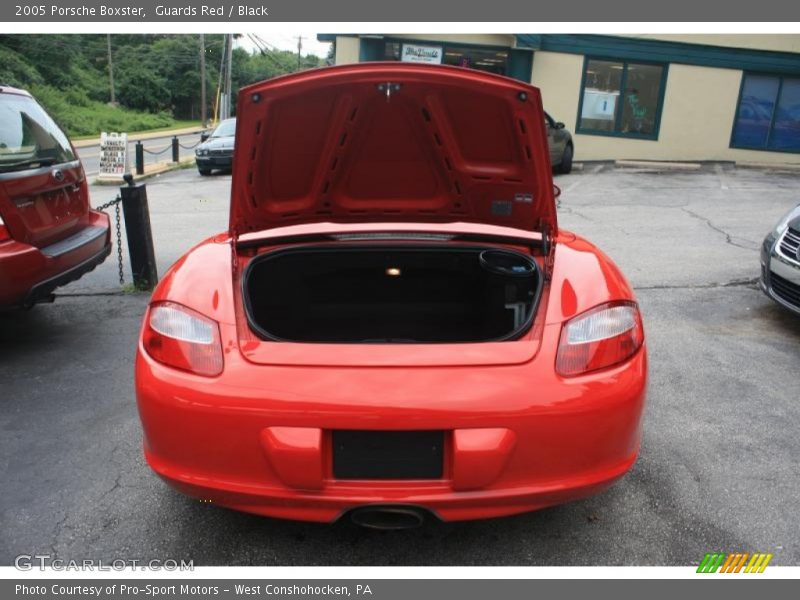 Guards Red / Black 2005 Porsche Boxster