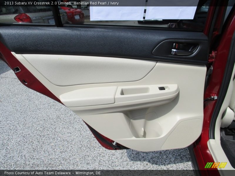 Venetian Red Pearl / Ivory 2013 Subaru XV Crosstrek 2.0 Limited