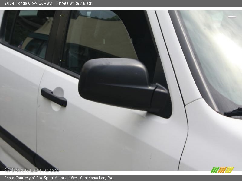 Taffeta White / Black 2004 Honda CR-V LX 4WD