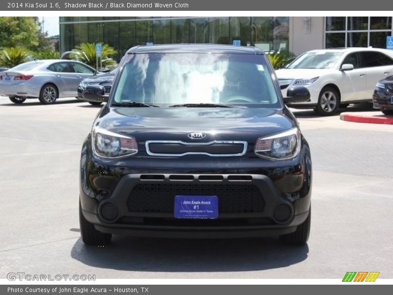 Shadow Black / Black Diamond Woven Cloth 2014 Kia Soul 1.6