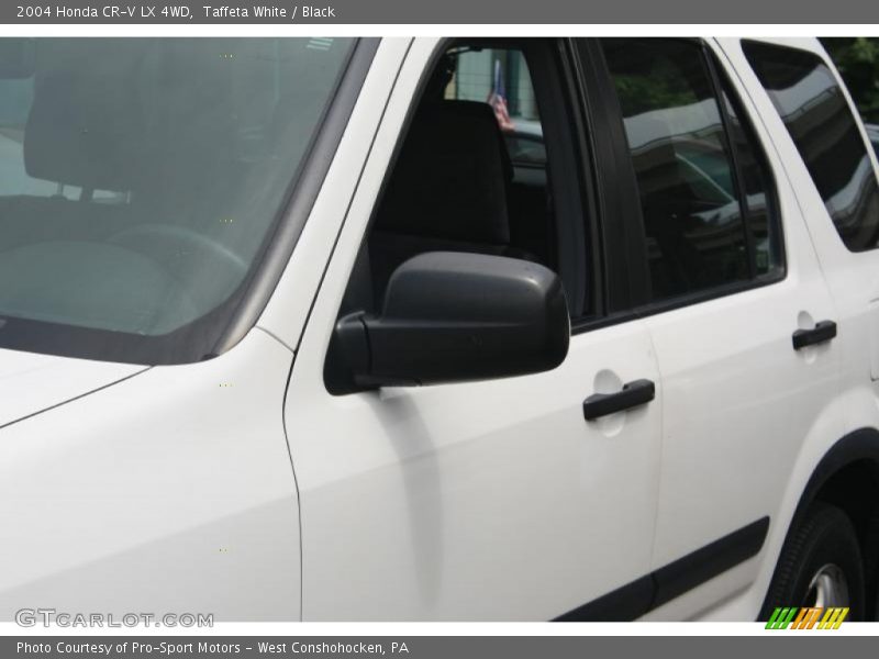 Taffeta White / Black 2004 Honda CR-V LX 4WD