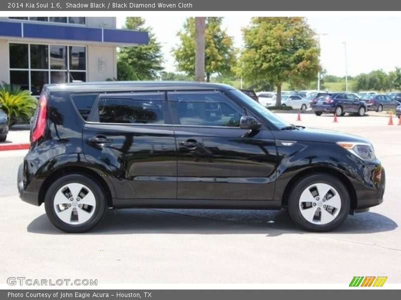 Shadow Black / Black Diamond Woven Cloth 2014 Kia Soul 1.6