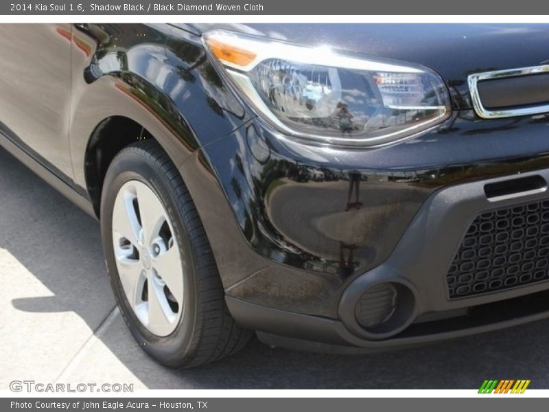 Shadow Black / Black Diamond Woven Cloth 2014 Kia Soul 1.6