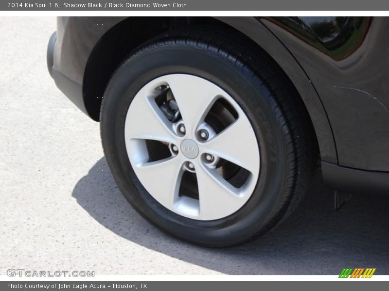 Shadow Black / Black Diamond Woven Cloth 2014 Kia Soul 1.6