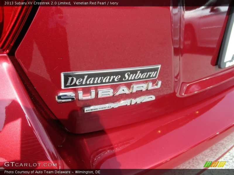 Venetian Red Pearl / Ivory 2013 Subaru XV Crosstrek 2.0 Limited