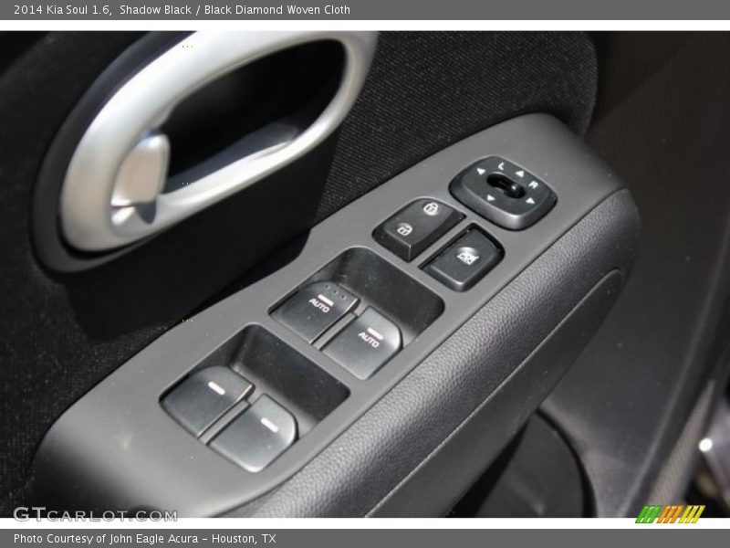 Shadow Black / Black Diamond Woven Cloth 2014 Kia Soul 1.6
