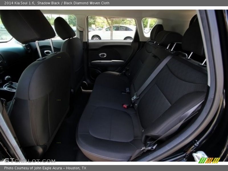 Shadow Black / Black Diamond Woven Cloth 2014 Kia Soul 1.6