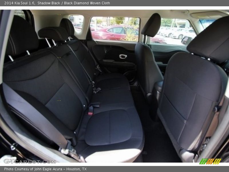 Shadow Black / Black Diamond Woven Cloth 2014 Kia Soul 1.6