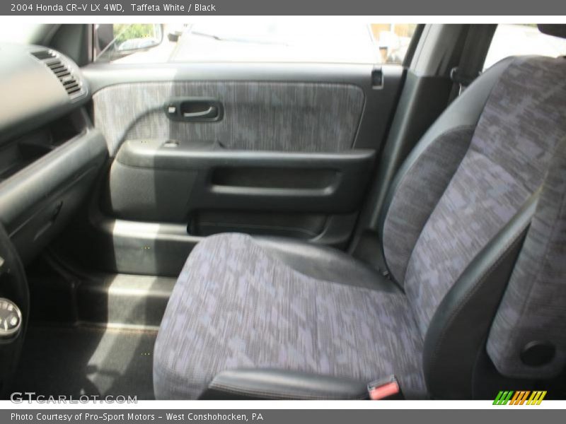 Taffeta White / Black 2004 Honda CR-V LX 4WD