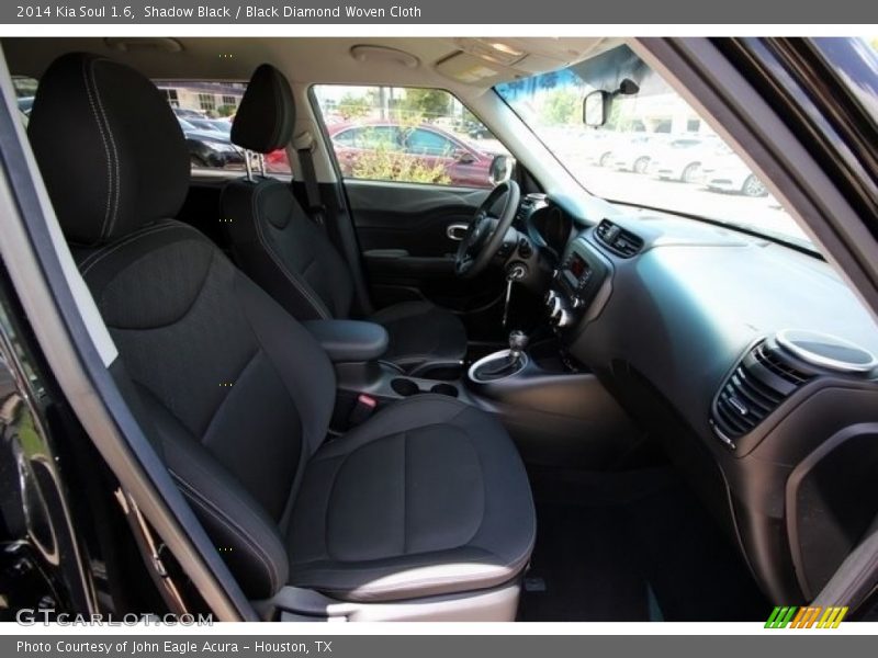 Shadow Black / Black Diamond Woven Cloth 2014 Kia Soul 1.6