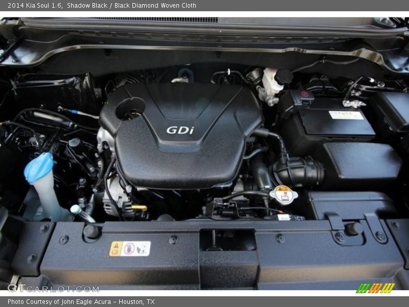 Shadow Black / Black Diamond Woven Cloth 2014 Kia Soul 1.6