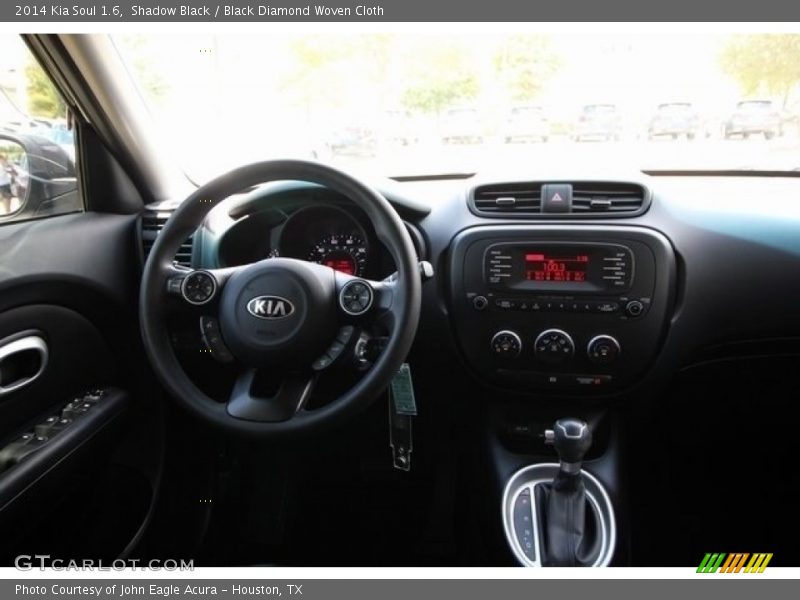Shadow Black / Black Diamond Woven Cloth 2014 Kia Soul 1.6
