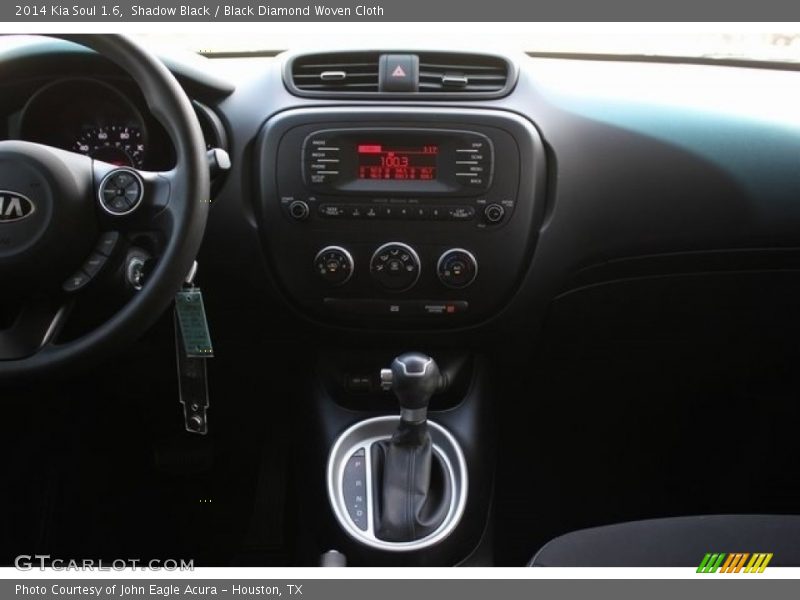 Shadow Black / Black Diamond Woven Cloth 2014 Kia Soul 1.6