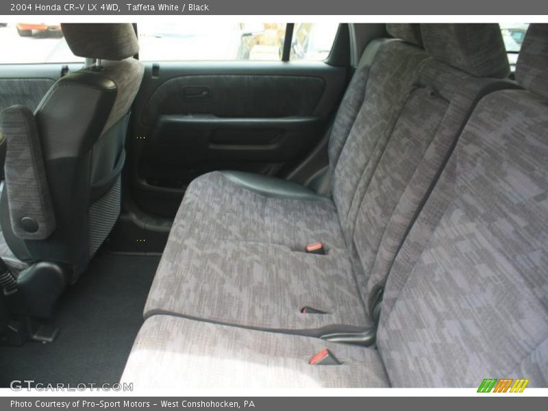 Taffeta White / Black 2004 Honda CR-V LX 4WD