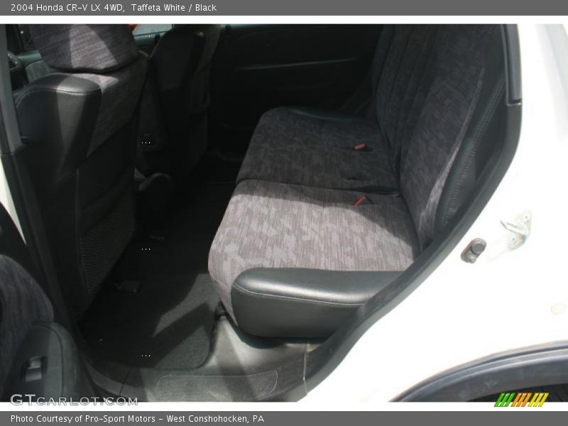 Taffeta White / Black 2004 Honda CR-V LX 4WD